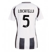 Dres Juventus Manuel Locatelli #5 Domaci za Žensko 2024-25 Kratak Rukav